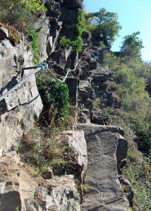Klettersteig zur Rabenlay
