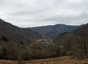 Blick auf die Wallfahrtskapelle