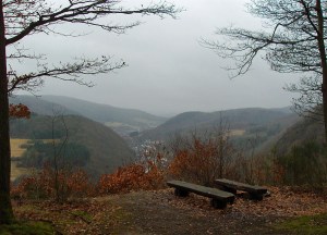 Aussicht oberhalb der Kapelle