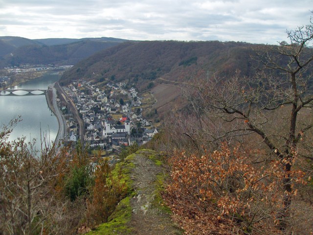 der Blick von oben auf Kreis-Tarden