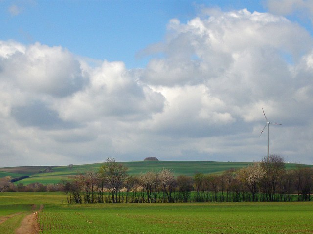 Windkraftanlage in Schön ;-)