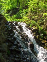 Wasserfall an der Elfengrotte