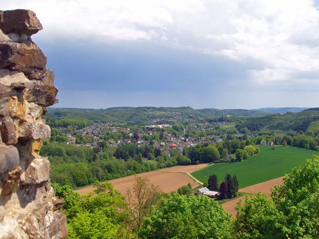 Blick von Burg Windeck Blick von Burg Windeck