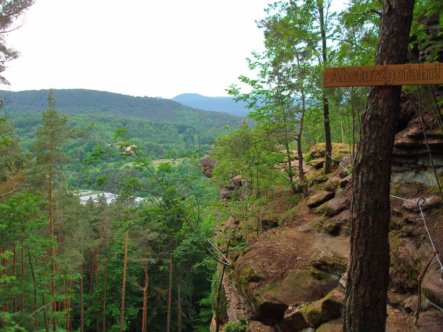 Seilsicherung am Hockerstein