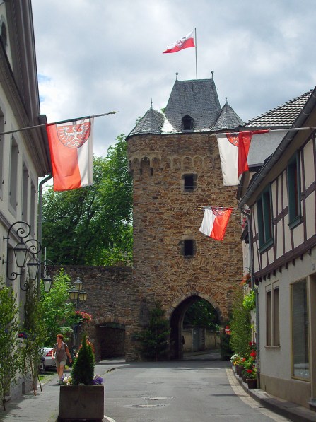 das Obertor von der anderen Seite