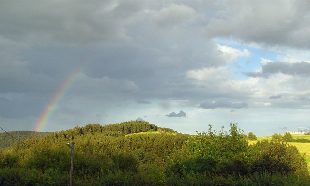 Regenbogen zum Abschluss