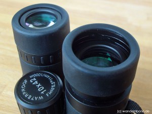 die twist-up Augenmuscheln