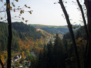 der Blick ins Tal der Our