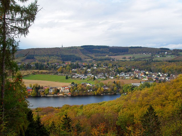 Obermaubach und der Stausee