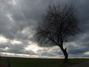 dramatische Wolken