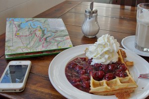 Leporello auf dem Eifelsteig