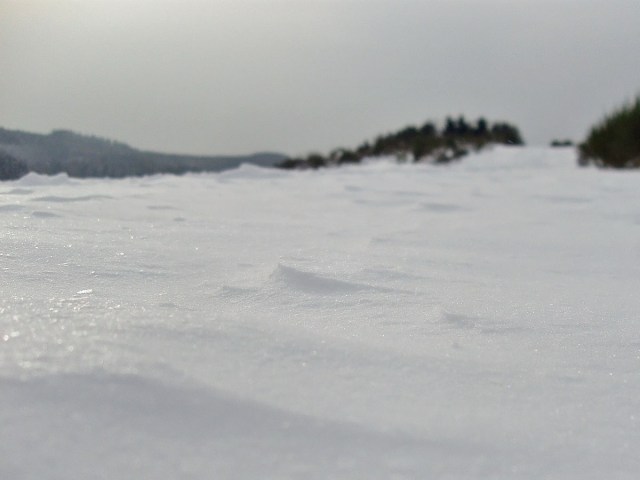 Schneeverwehungen