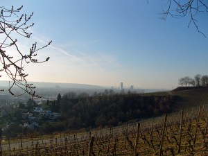 Blick auf den Posttower
