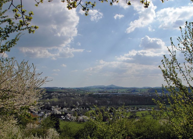 Blick auf das Siebengebirge