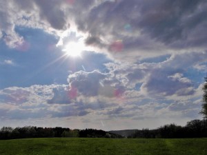 Sonne Wolkenspiel