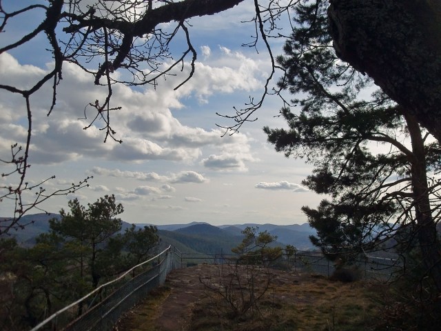 Felsplateau in der Sonne