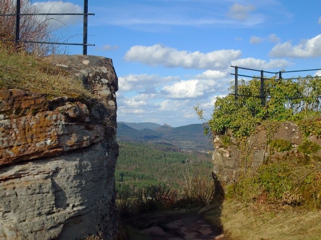 Blick auf Trifels
