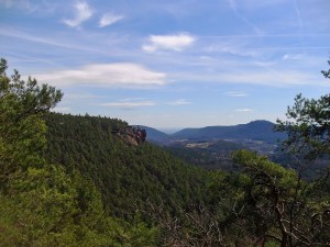Blick zum Rötzenfels