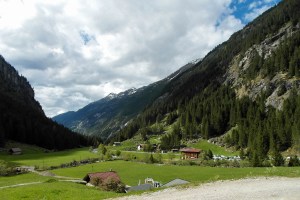 Zillertal bei Sonne