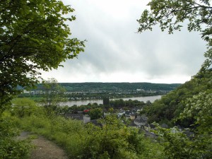 Blick auf Kasbach und Remagen