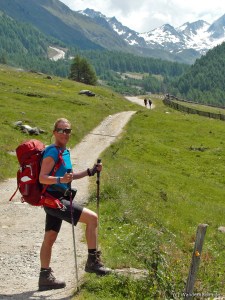 Auf dem Weg zur Stettiner Hütte