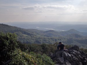 Blick vom Ölberg ins Rheintal
