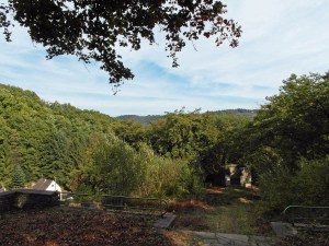 Blick zurück auf den Thingplatz