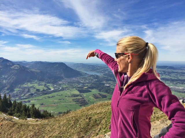 Da hinten ist der Bodensee :-)