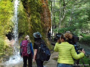 Geräuschkulisse am Wasserfall
