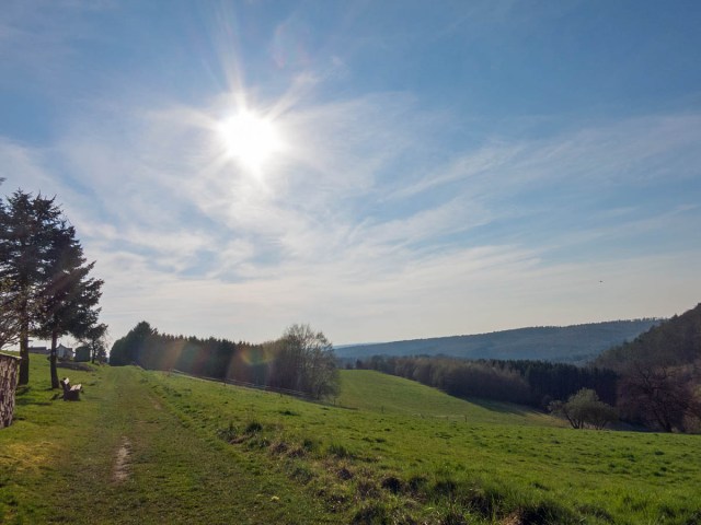 Letzte Bank mit Aussicht